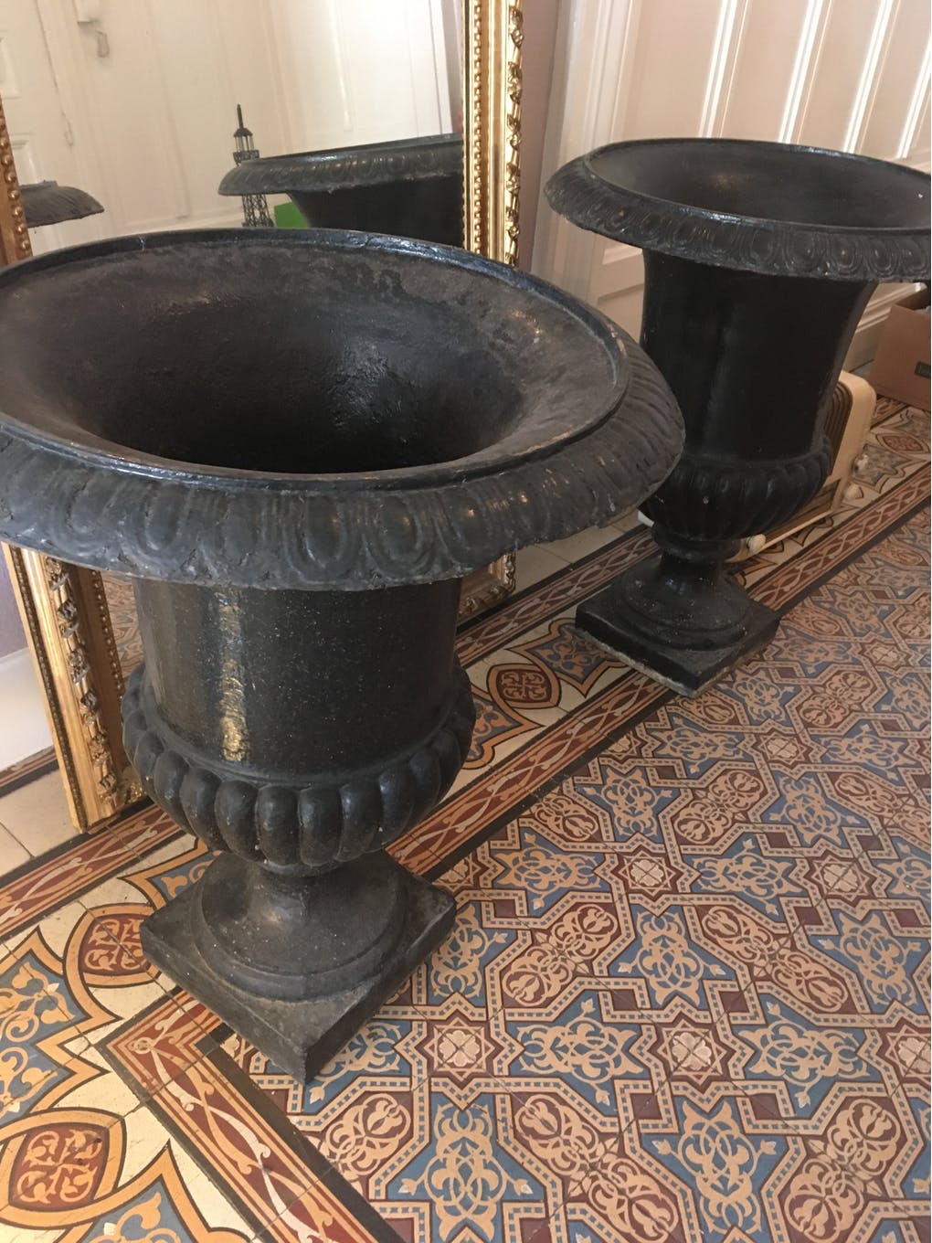 Pair of vases medici 73cm