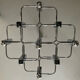 Sciolari chandelier distributed by Boulanger from the 70s