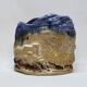 Ceramic pottery vase in relief signed angilella