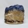 Ceramic pottery vase in relief signed angilella