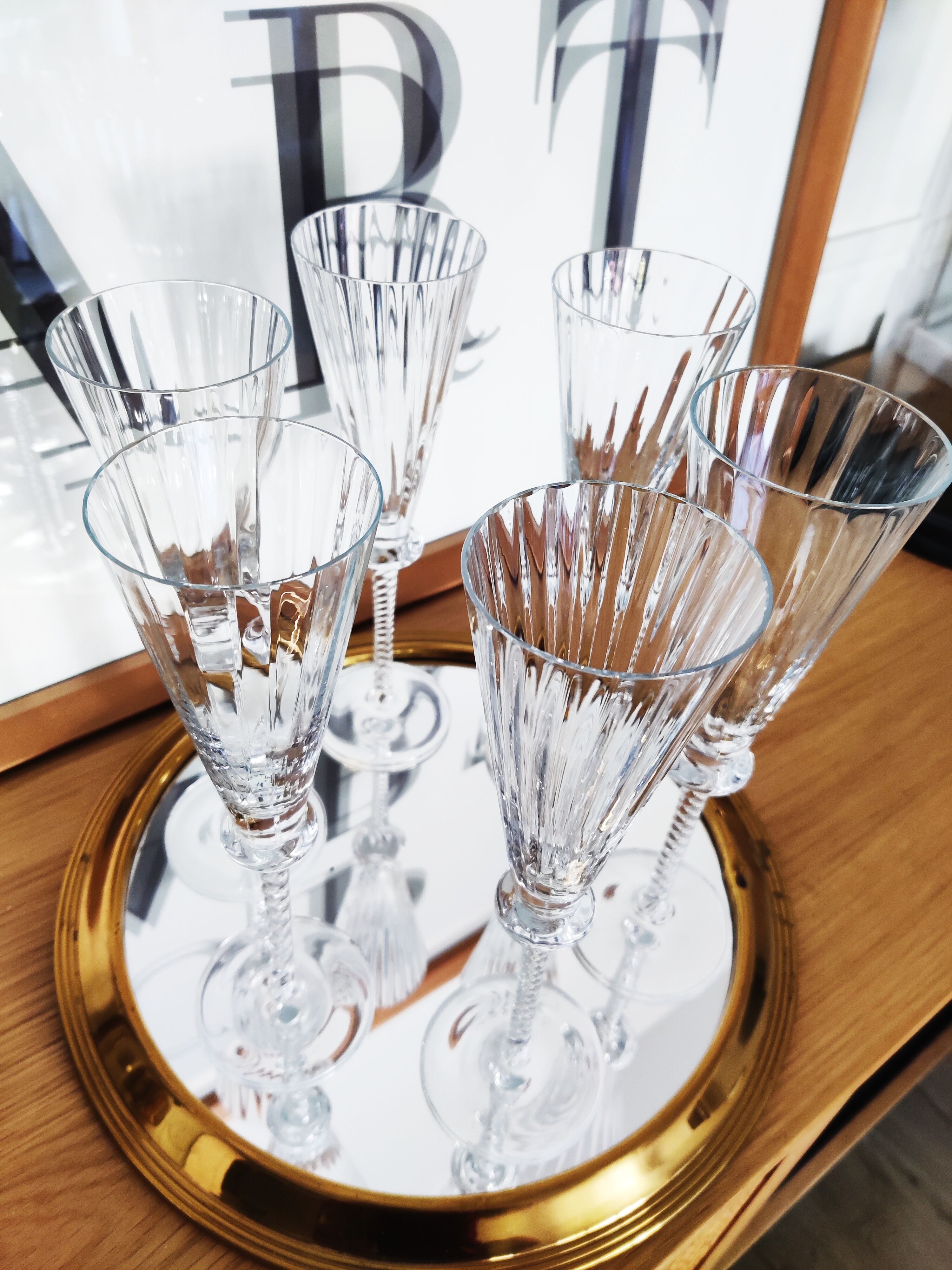 Champagne flutes