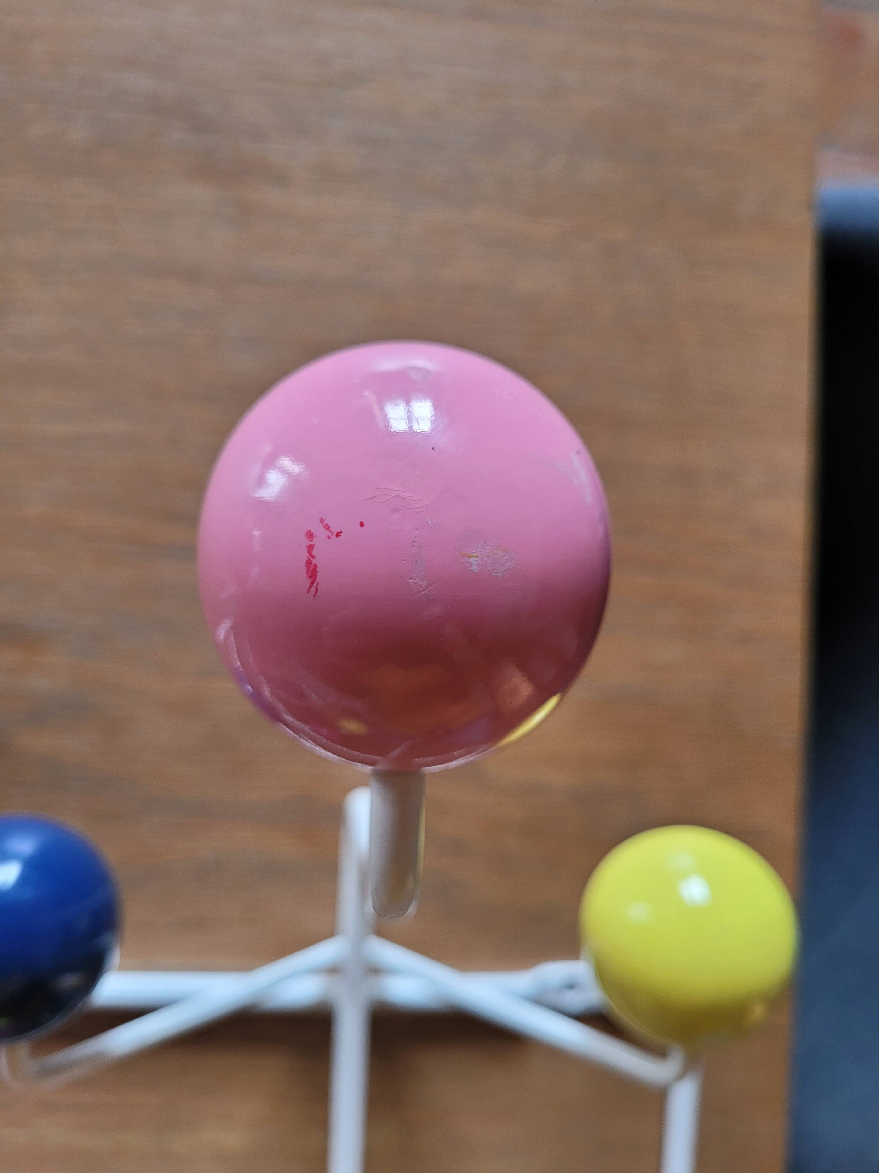 Multicoloured wall coat rack Hang it all Eames