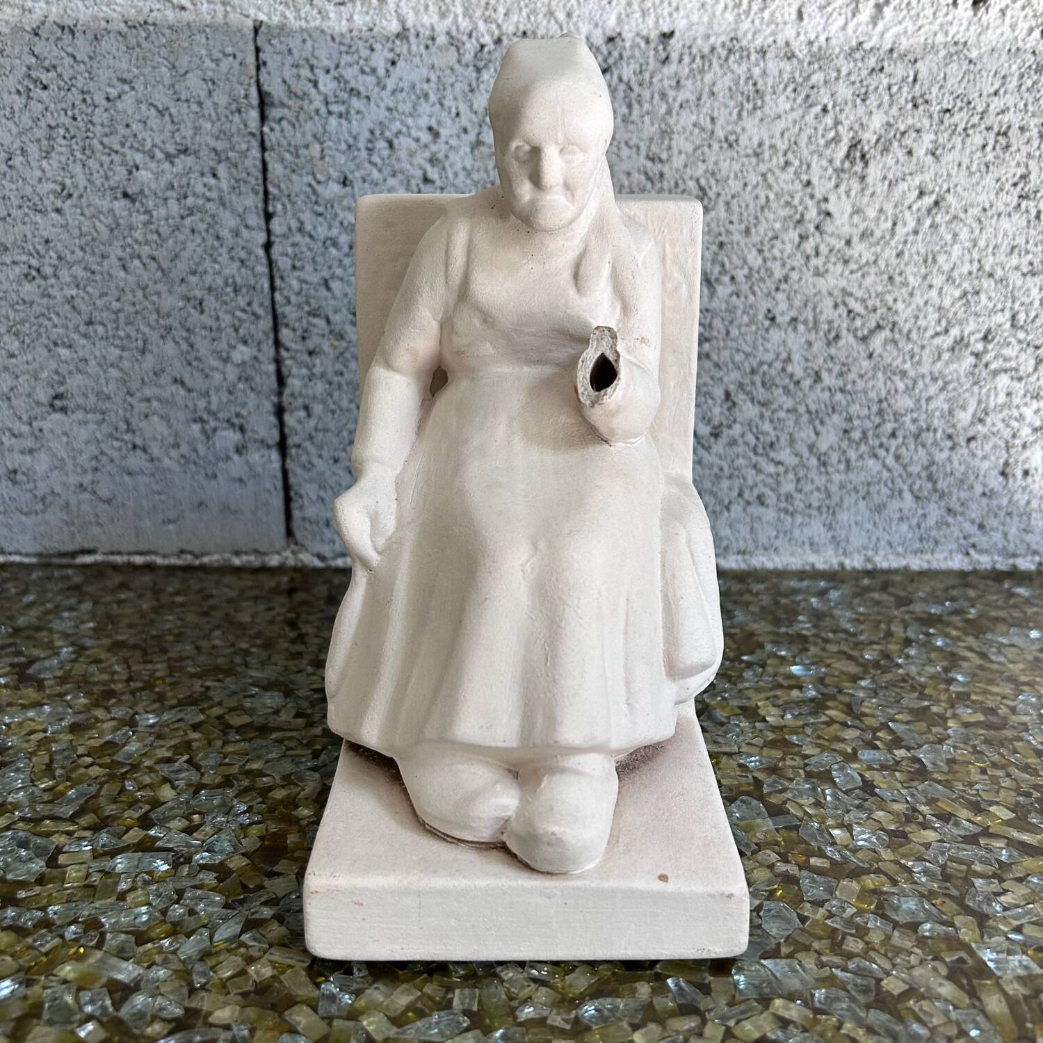 Paire de serre livres personnages bretons