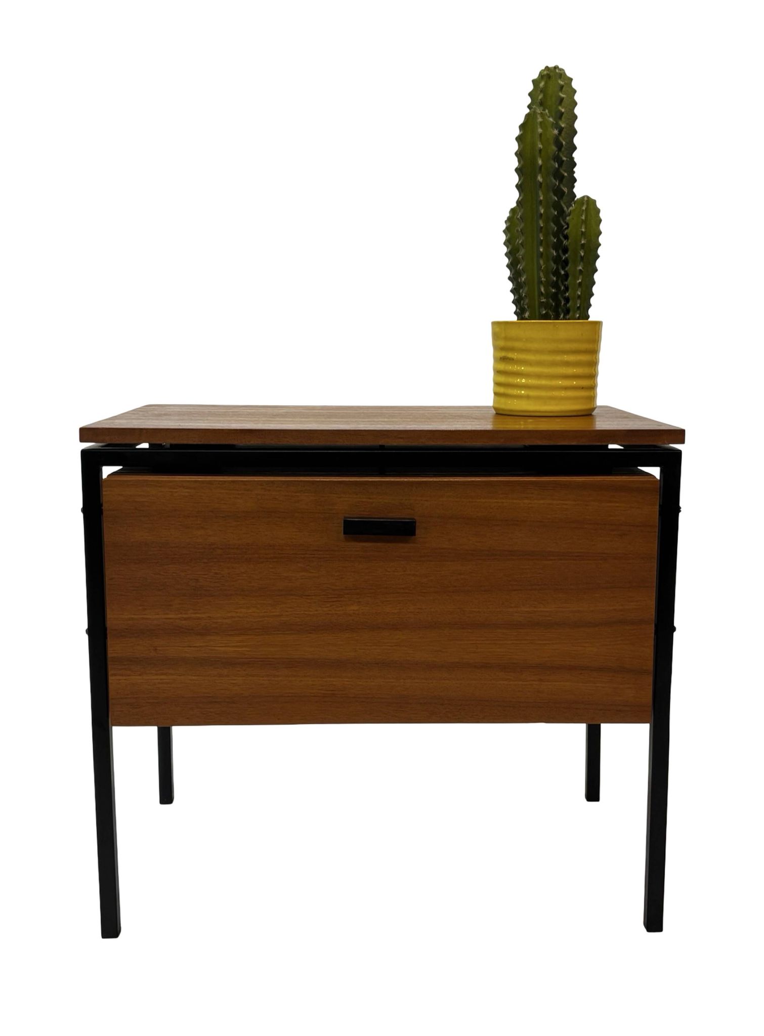 Vintage Small Audio Furniture TV Cabinet Cupboard 1960s Teak Veneer