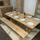 Table de monastère en chêne massif