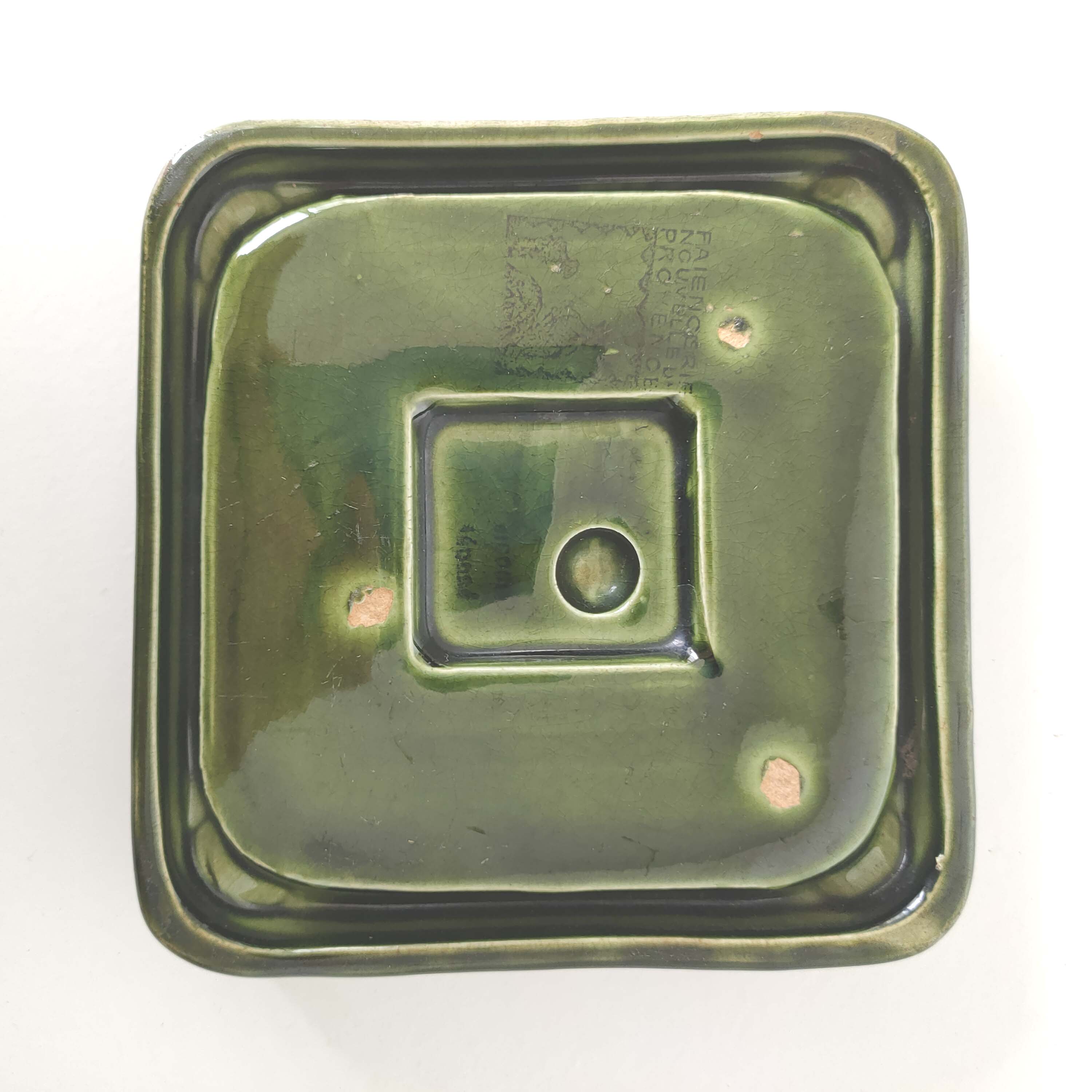 Old ashtray at louvre paris ceramics