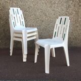 4 chaises « samba » par Pierre Paulin pour Henry Massonnet