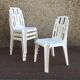 4 chaises « samba » par Pierre Paulin pour Henry Massonnet