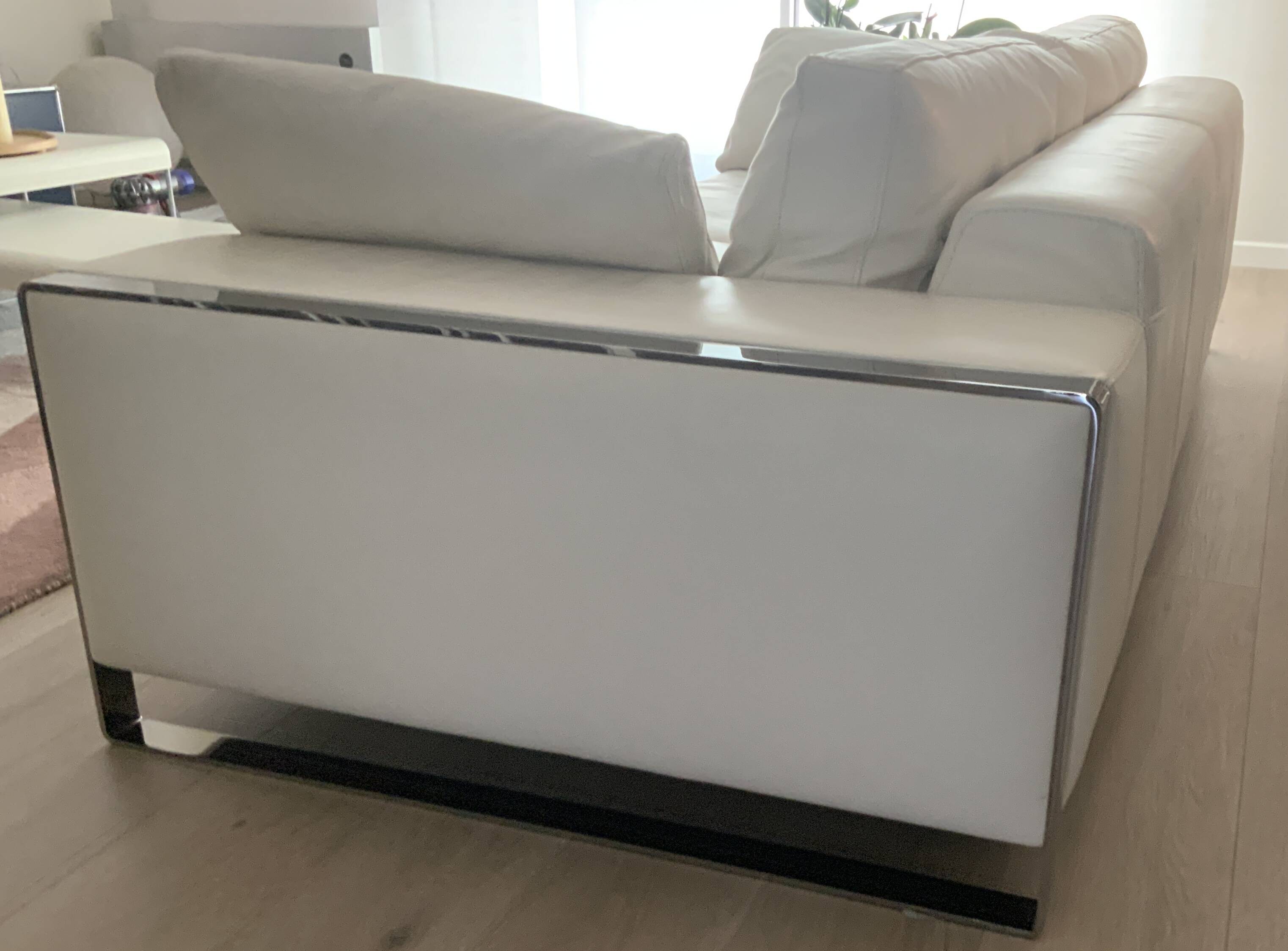 Roche Bobois leather sofa