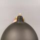 A wall lamp in black and brass-coloured finishes. Danish, early 2000s.
