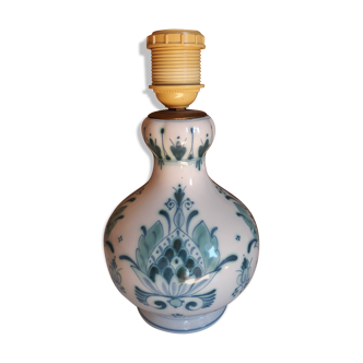 Delft porcelain lamp