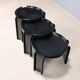 Low tables Kartell design Giotto Stoppino Italy 1970s