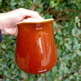 Pots à lait anciens en céramique