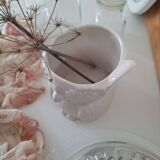 Vase / White owl planter