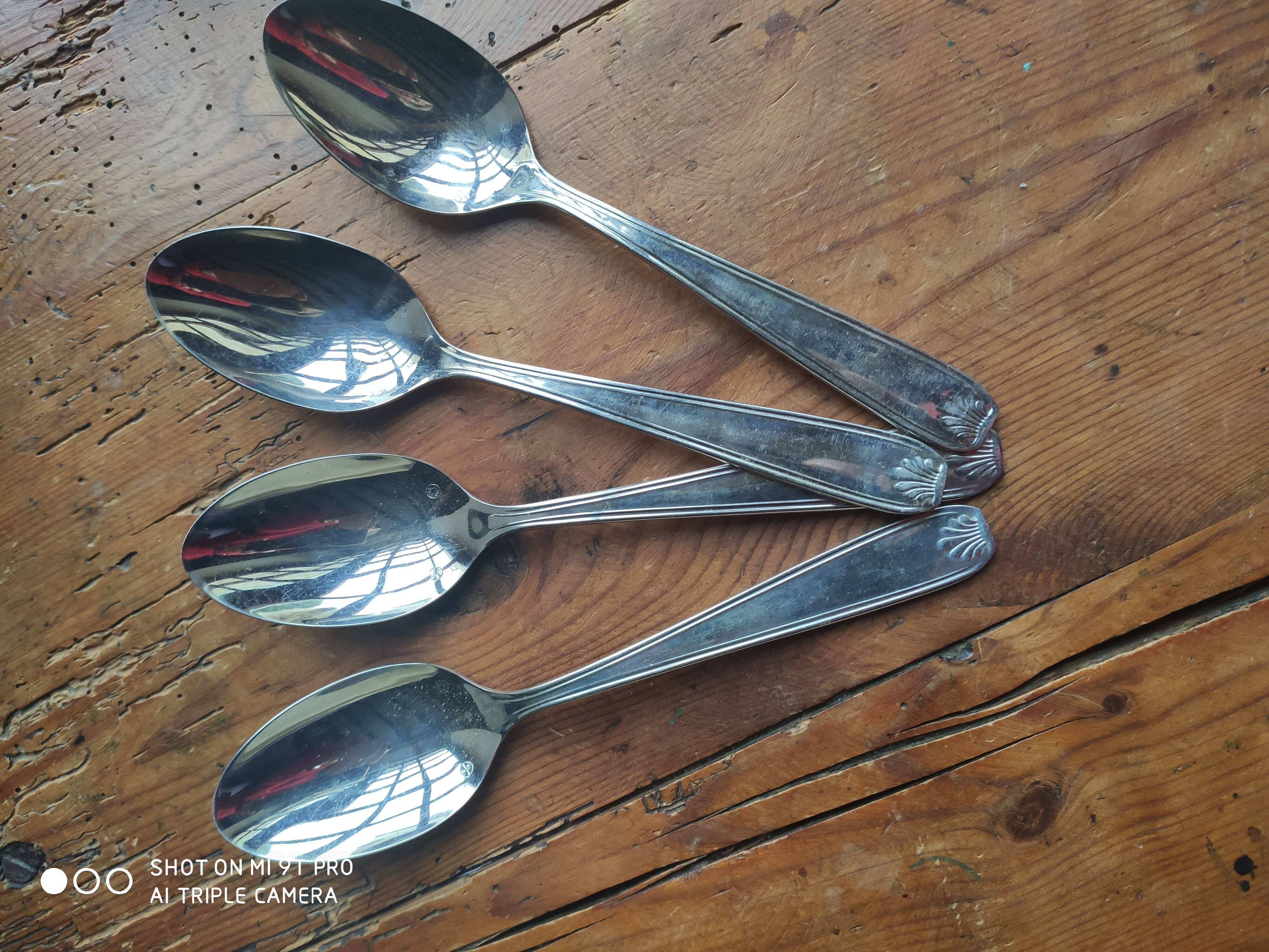 Vintage soup spoons