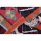 1970s Vintage Turkish Hand-Knotted Wool Cotton Purple Runner Rug 83x310
