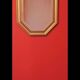 Golden wooden mirror