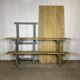Table guinguette et 2 bancs