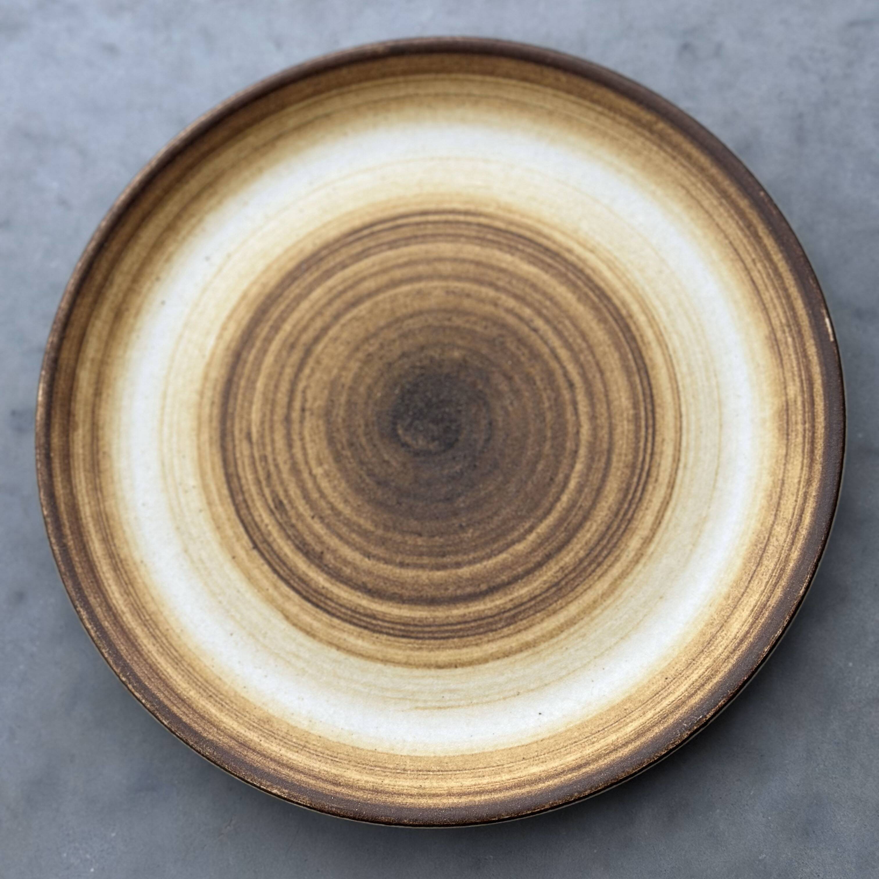 Set of 4 vintage desert plates by Longchamp