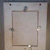 Cadre en bois avec 4 angles en métal
