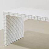 Rare 1st Edition Quaderna Dining Table by Superstudio Italy 1969