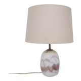 Michael Bang "Sakura" glass table light for Holmegaard, Denmark 1980's