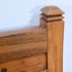 Antique colonial teak veranda bench – mid-20th century