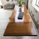 Table repas style drapière noyer 2m5/3m5 1900