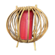 Wicker hanging lamp