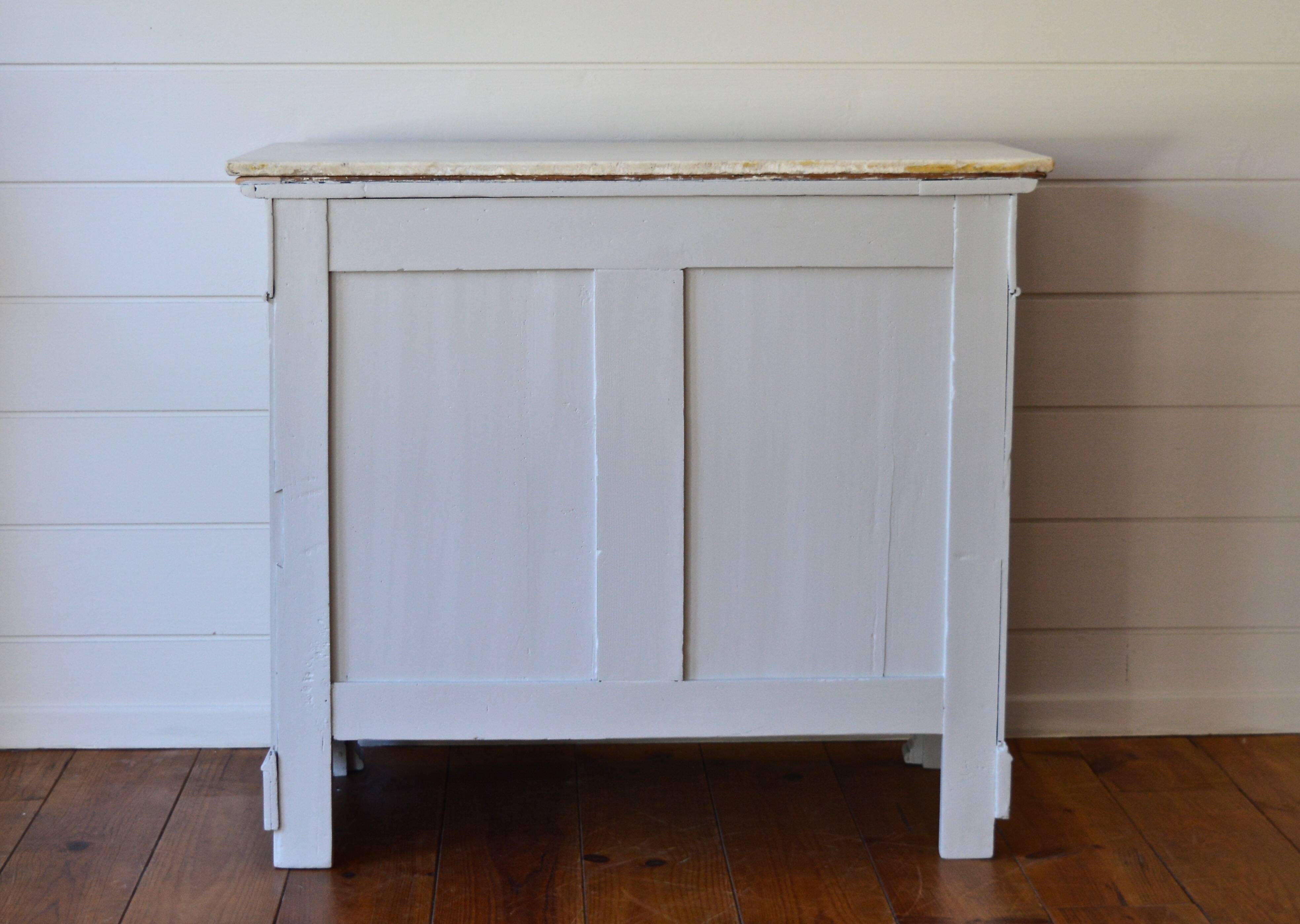 Marble chest of drawers