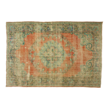 Anatolian handmade vintage rug 298 cm x 216 cm