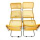 Set of 4 chairs "S32" Marcel Breuer, Italy, 2001