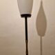 Lampadaire vintage opaline 1960