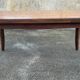 Large extendable table, marquetry, oak, vintage, 1950s