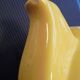 Vintage yellow teapot