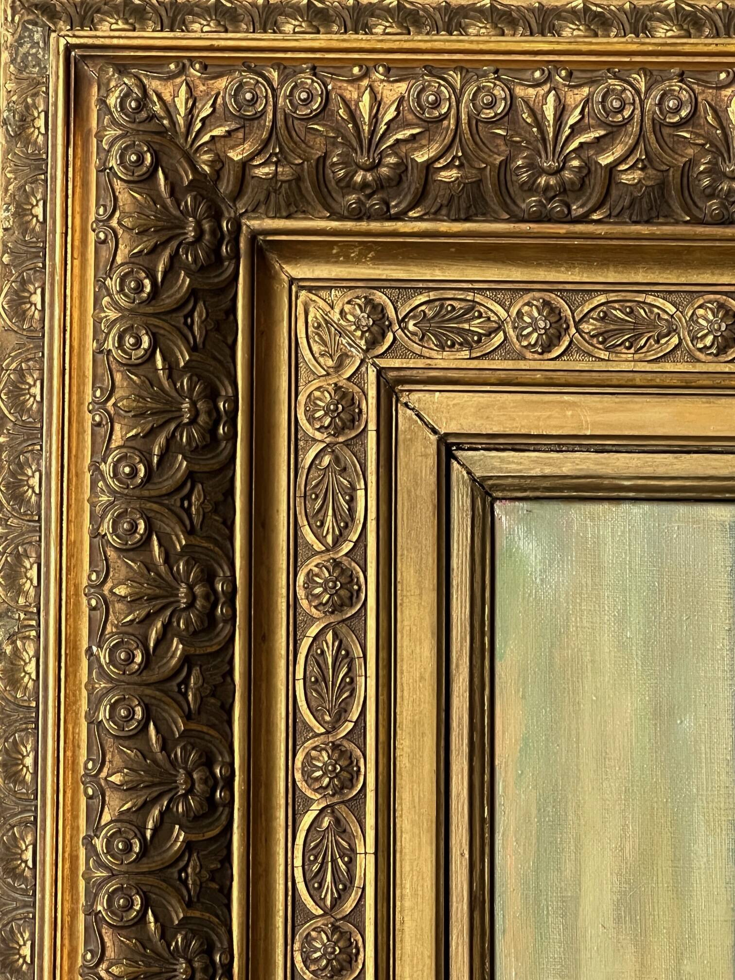 Johannes Evert Akkeringa (1861-1942). “Children playing on the beach”. Famous Dutch artist.