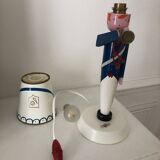 Musical soldier lamp by Suzanne Bonnichon 1960