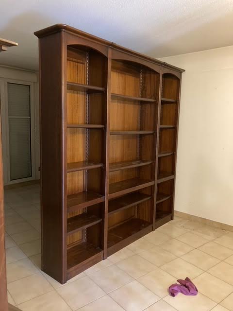 Bibliothèque en merisier Roche Bobois