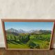 Tableau huile sur toile ancien