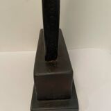 Abstract wooden sculpture 20th century