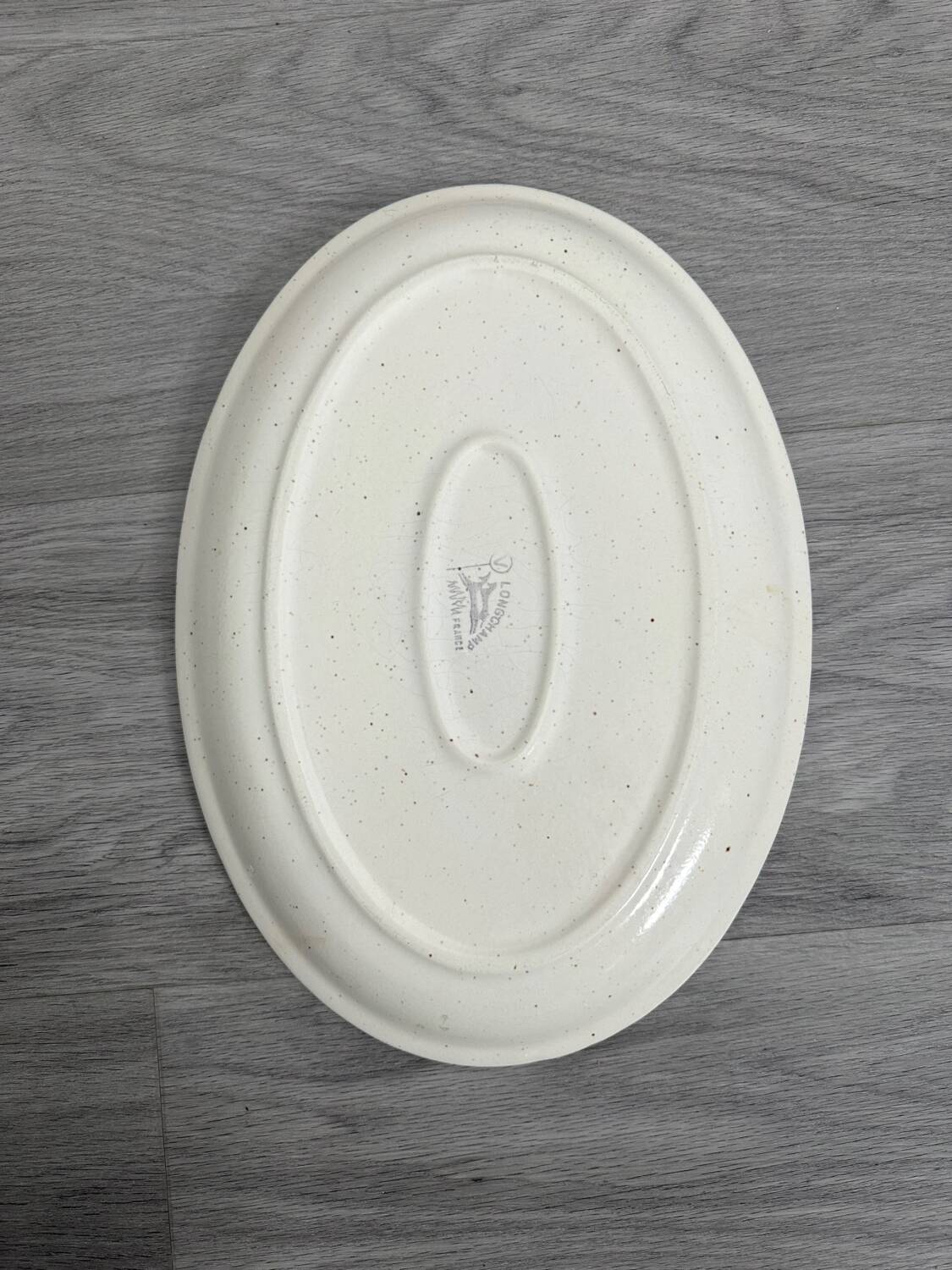 Longchamp blue thistle dish