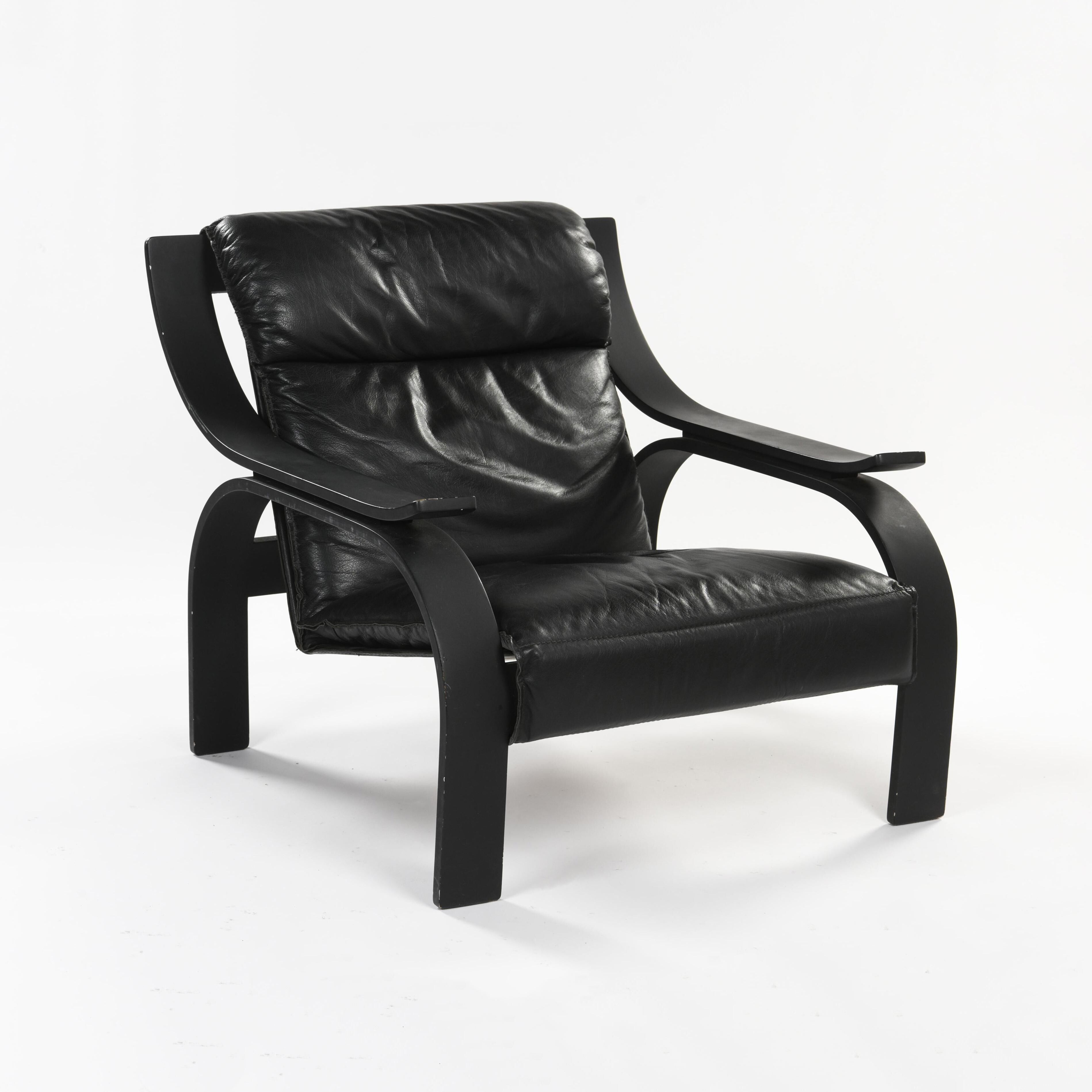 Woodline model armchair by Marco Zanuso, circa 1970