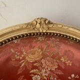 Bergère armchair and chair