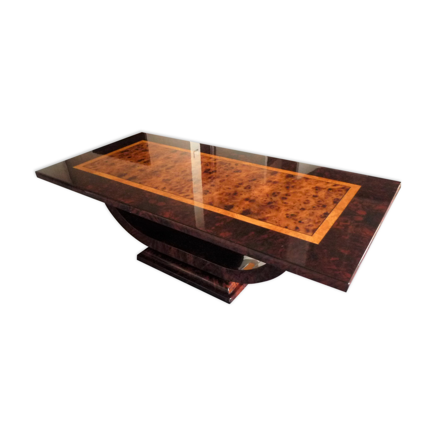 Rectangular Art Deco coffee table