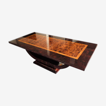 Rectangular Art Deco coffee table
