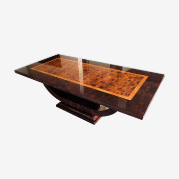 Table basse rectangulaire Art Déco