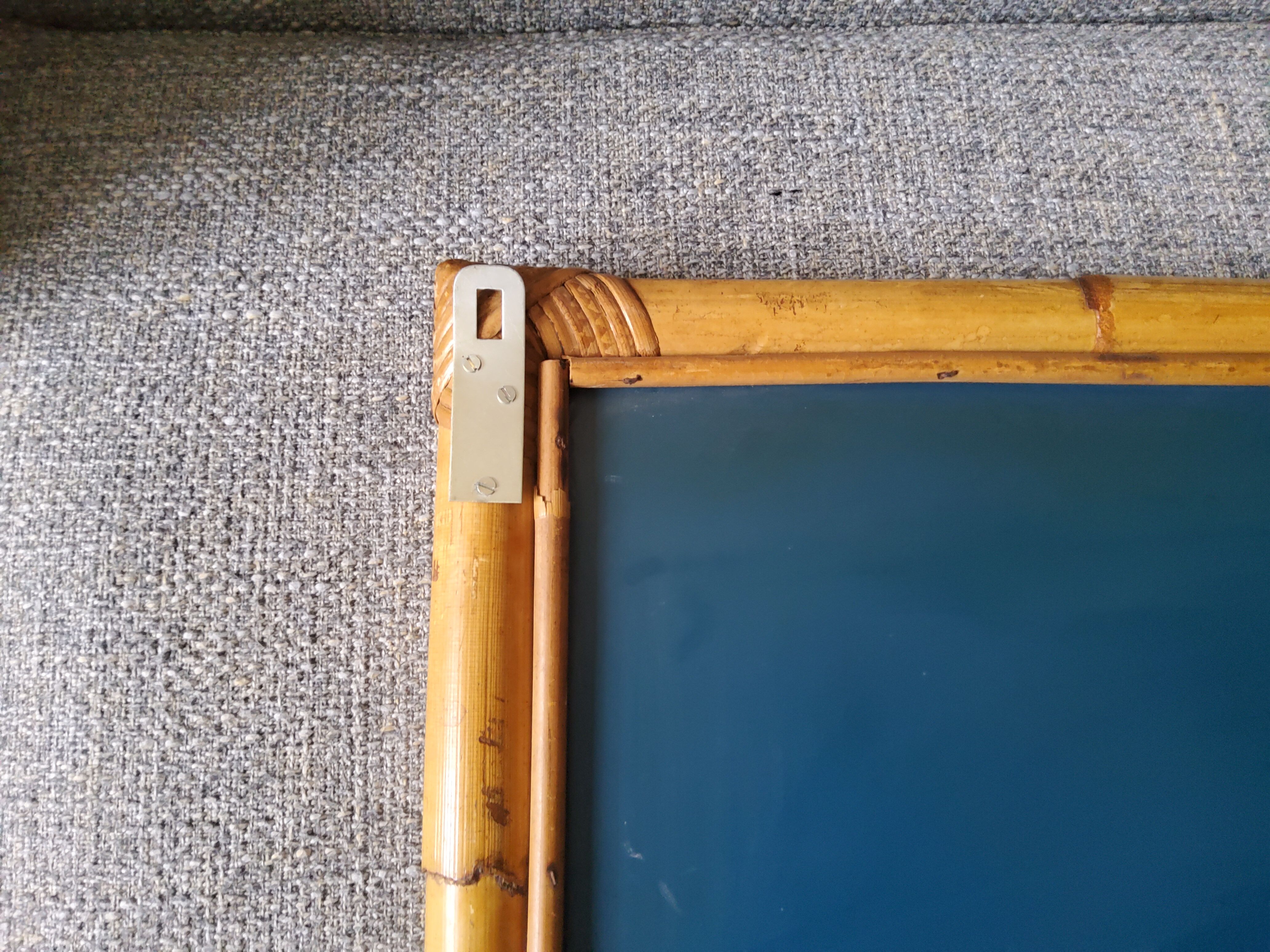 Bamboo mirror 49x68cm