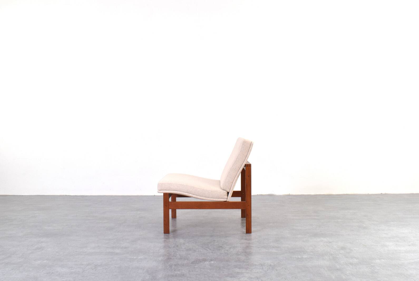 Teak Lounge Chair by Ole Gjerløv-Knudsen & Torben Lind for France & Son
