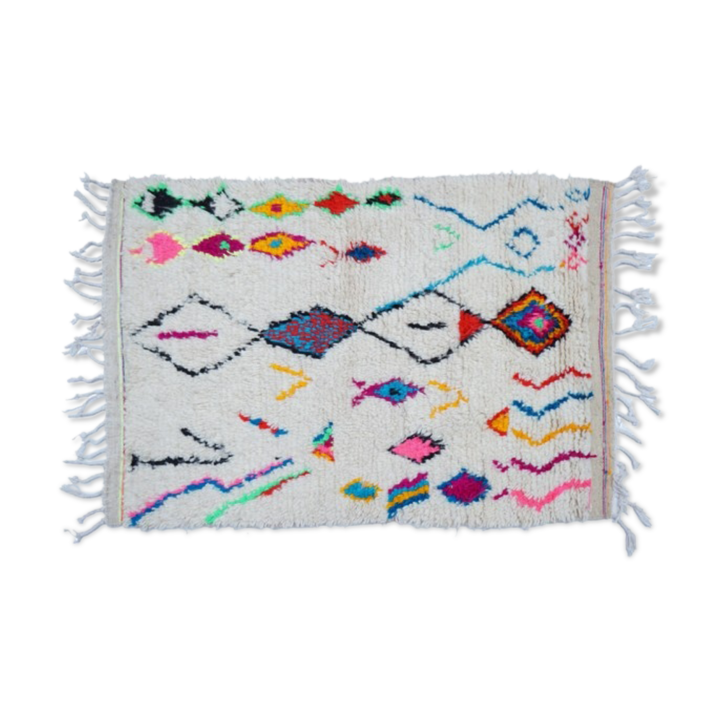 Tapis berbère coloré 145x89cm