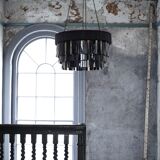 Set of 2 suspensions ochre diam 100cm